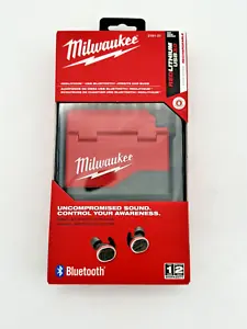 NEW Milwaukee Tools 2191-21 REDLITHIUM USB Bluetooth Wireless Jobsite Ear Buds