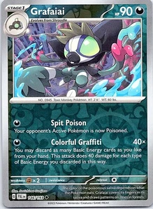 Grafaiai 146/193 Sv02: Paldea Evolved Reverse Holo - Picture 1 of 2