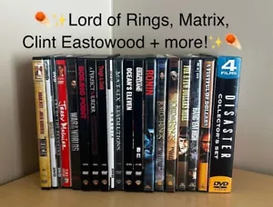 ACTION MOVIE DVDS GALORE!! **all your favs (Matrix, Oceans 11, + more) bundled** - Picture 1 of 21