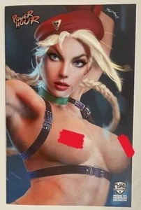 POWER HOUR SHIKARII CAMMY STREET FIGHTER Cosplay Naughty Close-Up Variant quasi nuovo GGA - Foto 1 di 2