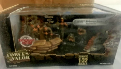 2 Forces of Valor 1:32 Scale US 82nd Airborne Div. Action Set - Normandy '44 MIP - Image 1 of 4