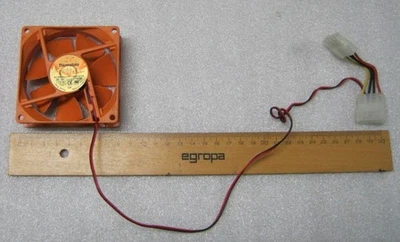 Thermaltake Gehäuselüfter 80x80x25 TT-8025 12V 0,1A - Bild 1 von 3