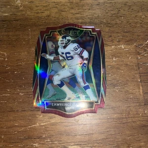 2020 Select Lawrence Taylor RED PRIZM DIE CUT Giants HOF - Foto 1 di 2