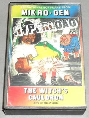 Witch's Cauldron Sinclair 48K 128K ZX Spectrum Video Game Mikro-Gen 1983 RETRO - Image 1 of 2