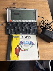 Psion Series 5mx Ręczny laptop PDA z ładowarką i dyskiem Rysik - Zdjęcie 1 z 6