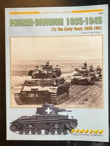 PANZER-DIVSION 1935-45 #1 EARLY YEARS 1935-1941 Concord Pictorial 7033 MICHULEC - Picture 1 of 8