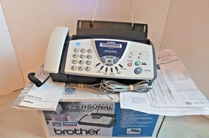 Brother FAX-575 Professional Personal Plain Paper Fax Machine Copier Office - Picture 1 of 11