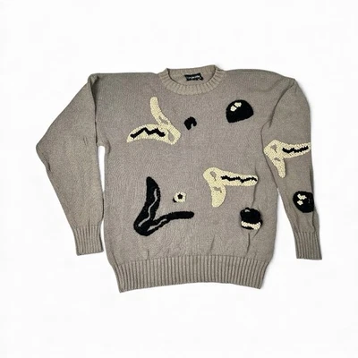 Suéter Carole Little for Saint Tropez West Vintage Tejido Texturizado Talla M Años 80 Foto 1 de 4