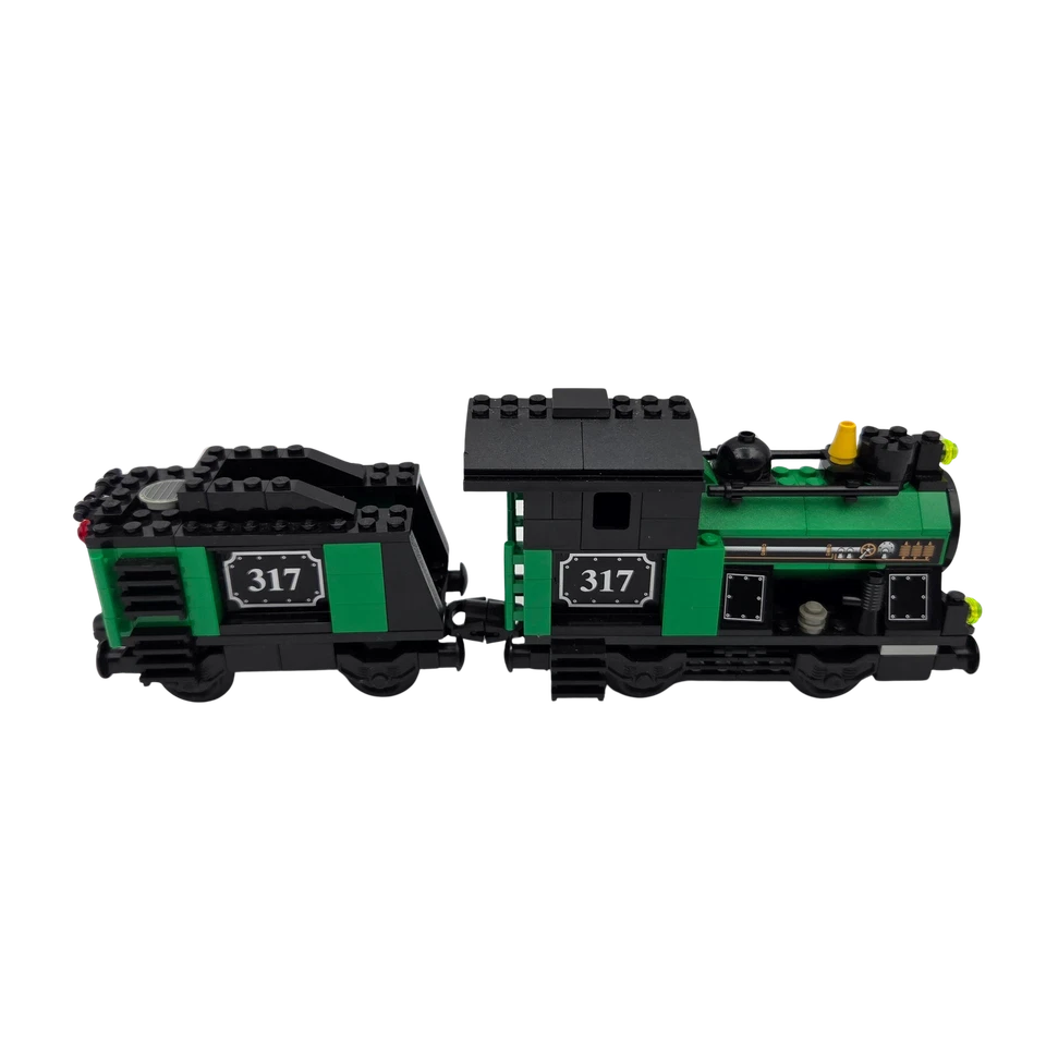 Lego® FERROCARRIL TREN 9V 10205 locomotora ténder MY OWN TRAIN pequeño VERDE - Imagen 1 de 1