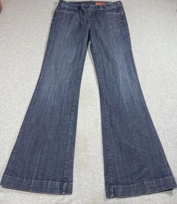Yaso Jeans Size 11/12 Flared Midrise Straight Leg Heavy Denim Retro Y2K - Image 1 of 4