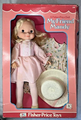 Vintage MY FRIEND MANDY BOXED 1977 Fisher Price  - Image 1 of 4
