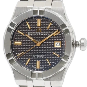 Maurice Lacroix Aikon Automatic Date 39mm AI6007-SS002-331-1 Men's #TM290 - Picture 1 of 5