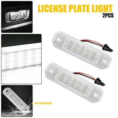 Luz de etiqueta LED completa de 2 piezas para Honda Civic 1992-1995 3 puertas hatchback Foto 1 de 4