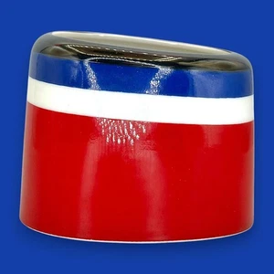 Thomas M.R. Porcelain Steamship Funnel Vase - Picture 1 of 9