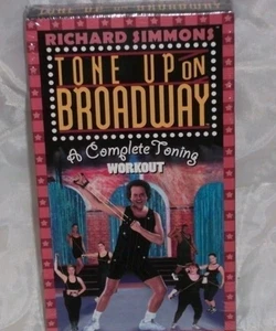 Richard Simmons Tone Up On Broadway VHS Video Tape Exercise Workout Exercise New - Picture 1 of 2