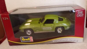 LOOK REVELL 63 CORVETTE STINGRAY 30TH ANNIVERSARY DIE CAST SCALE 1/24 OPEN BOX - Bild 1 von 5