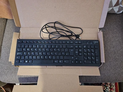Lenovo LXH-EKB-10YA Ultra Slim Wired USB Keyboard - Image 1 of 2