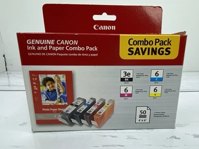 Canon BCI-3E/BCI-6 Photo Paper Combo Pack Ink Cartridges - Image 1 of 4