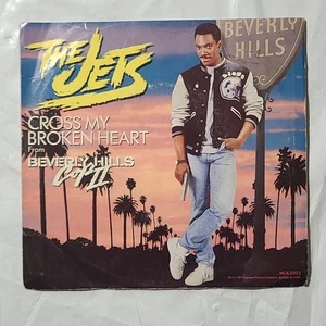 The Jets ~ Cross My Broken Heart/ Bad Guys ~ MCA PS 45 RPM Record - Picture 1 of 6