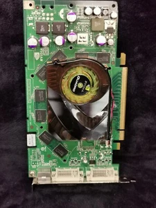 PNY NVIDIA QuadroFX 1500 Graphics Card, PCI-E, 325MHz GPU, 256MB, 2x DVI, S-VID - Picture 1 of 11