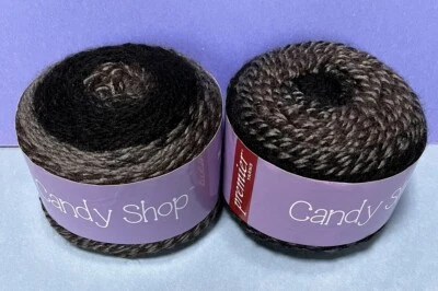 Premier Candy Shop Yarn DARK CHOCOLATE #1057-13 Brown Gray Black, Full & Partial - Image 1 of 4