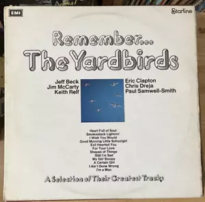 The Yardbirds/Remember...The Yardbirds UK REPRESS 1972 ROCK VERY GOOD+ LP VINYL - Picture 1 of 5