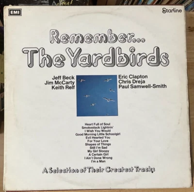 The Yardbirds/Remember...The Yardbirds UK REPRESS 1972  ROCK VERY GOOD+ LP VINYL - Image 1 of 4