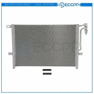 Aluminum AC Condenser for BMW 318i 323is 1.9L 2006 BMW 325xi 3.0L BMW Z4 3.0L - Image 1 of 4