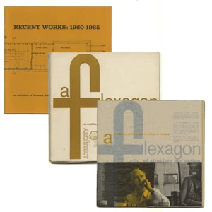 1960/65 Arthur Carrara FLEXAGON STRUCTURE DESIGN Slipcase Exhibition Cat. SET    - Picture 1 of 12