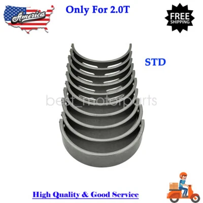 Replacement STD Crankshaft Main Bearing For VW CC Golf Tiguan AUDI A3 Q5 TT 2.0T Foto 1 de 4