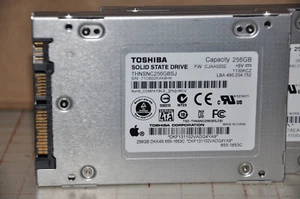 Apple label OEM Macbook Pro Mac Mini 2.5 256GB SATA SSD Drive Option-OS X 10.xx - Picture 1 of 9