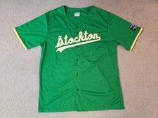 Stockton Ports 2022 Kelly Green Jersey XL