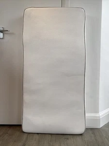 John Lewis Cot Mattress 60 X 120cm with washable Removable Cover. 10cm Deep. - Picture 1 of 11