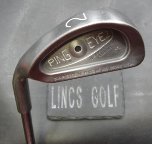 Left Handed Ping Eye 2+ Black Dot 2 Iron Stiff Steel Shaft Golf Pride Grip - Picture 1 of 4
