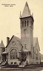 MI, Saline, Michigan, Presbyterian Church, Entrance, 1913 PM,Cressey Pub No K219