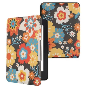 Funda para Amazon Kindle Paperwhite de piel sinténtica nobuck - Imagen 1 de 8