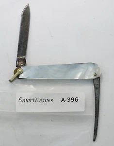 Cuchillo Tiny Pearl - vintage con paca/grillete, buen estado #A396 - Imagen 1 de 4