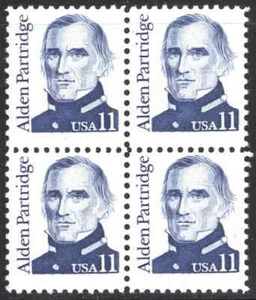 USA, # 1854, Alden Partridge, Great Americans, B4 11c, postfrisch - Bild 1 von 1