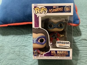 MS. MARVEL—FUNKO POP! #1084 MARVEL STUDIOS AMAZON EXCLUSIVE W/BOX-FREE POSTAGE!! - Picture 1 of 6