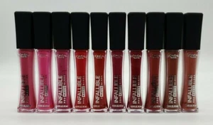 Loreal Paris Infallible 8 HR Pro Matte Lip Gloss CHOOSE YOUR COLOR - Picture 1 of 11