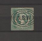 Used stamp/AUSTRALIA/N.S.W. 5p Victoria/1863