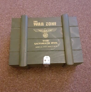 The war zone ultimate evil dvd boxset wooden chest special edition ww2 nazi - Imagen 1 de 7