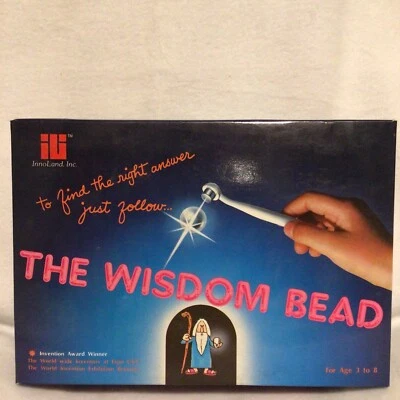 Vintage InnoLand Inc. The Wisdom Bead Invention Award Winner Children’s Game NOS - Image 1 of 4
