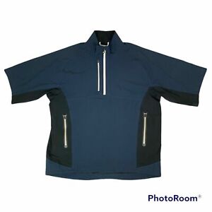  Footjoy-Dryjoys Tour XP Men's Large 1/4 Zip Short Sleeve Jacket-NWOT!