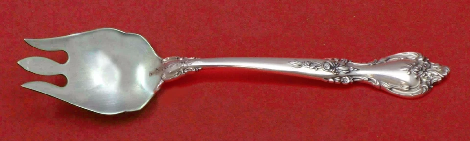 Pastel de plata esterlina Delacourt by Lunt helado spork hecho a medida 5 3/4" Foto 1 de 1