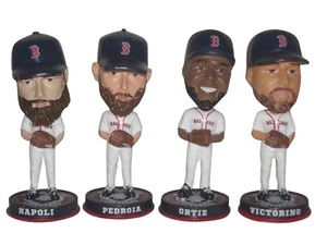 Boston Red Sox 2013 WS Mini Set of 4 Bobbleheads - Mini 3.5" Bobblehead Set - Picture 1 of 1