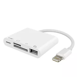 Cardreader und USB-Port Erweiterung für iPad: Adapter für alle Cards Kartenleser - Bild 1 von 1