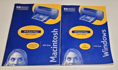 HP Deskjet Printer 970C Series Printer - User's Guide ~ No CD Mac & Windows - Image 1 of 4