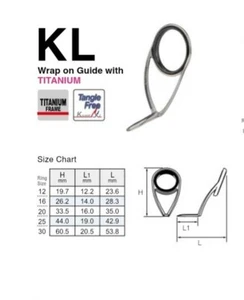 Guía Fuji Torzite T-KLTG, T-KTTG (Construcción de cañas personalizadas de pesca) Totalmente Nueva - Imagen 1 de 27