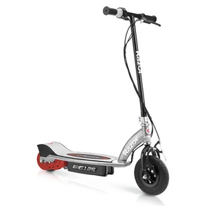 Razor E125 Motor Powered Electric 24V Motorized Scooter - Black/Silver (Used) - Picture 1 of 6
